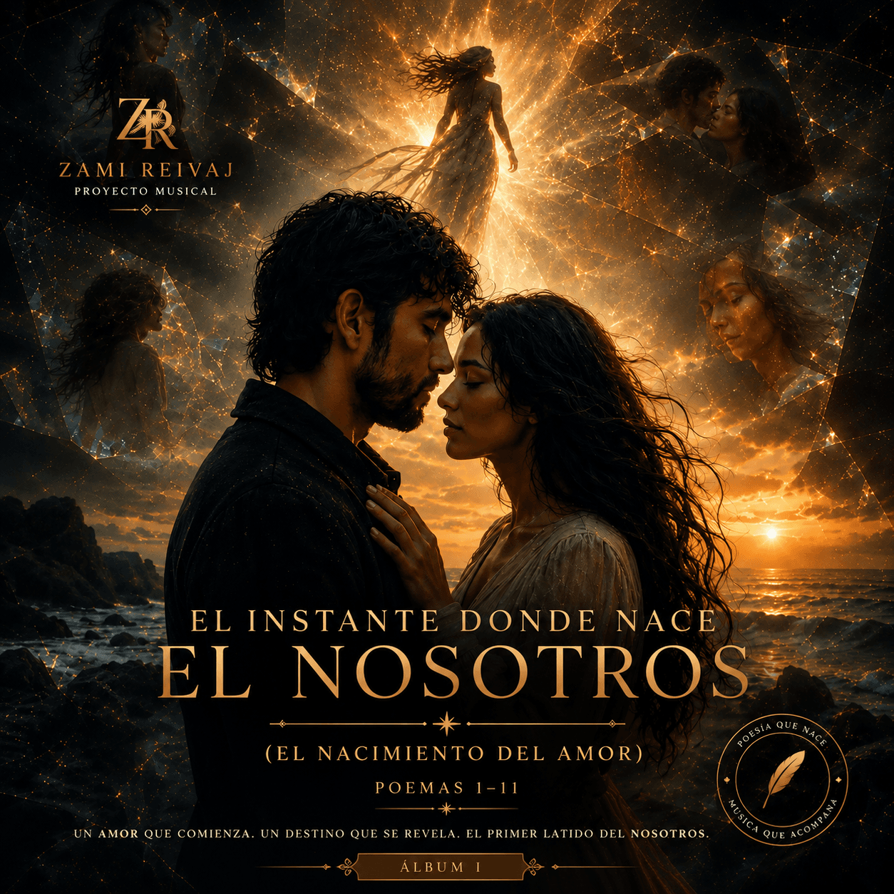 Portada del álbum El instante donde nace el nosotros de Zami Reivaj