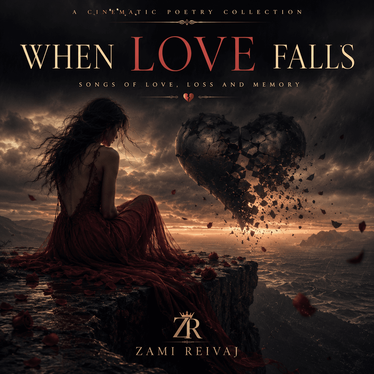 Portada del álbum When love falls de Zami Reivaj